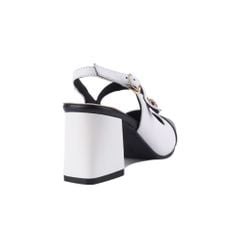 Sandal Cao Gót Hạnh Dung Đế Vuông Phối Màu HD2533AG