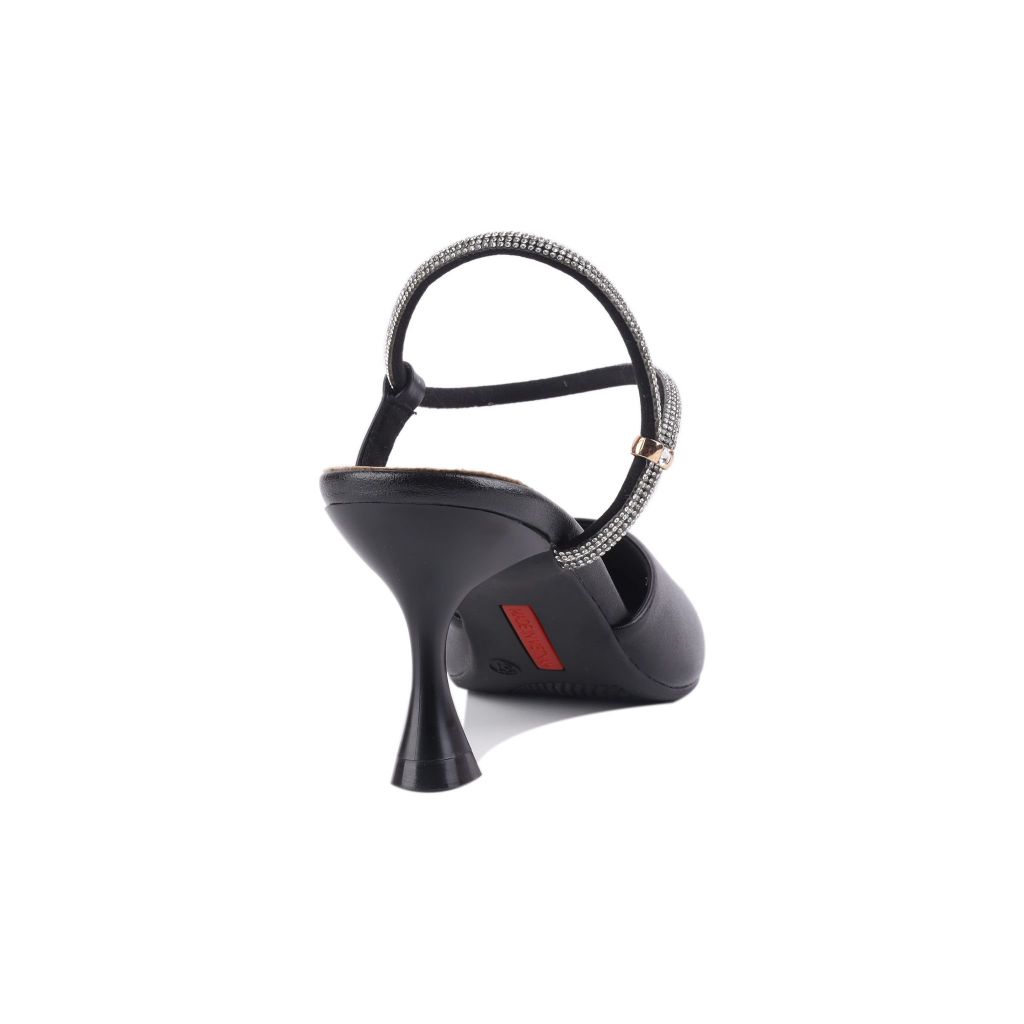 Sandal Cao Gót Hạnh Dung Gót Nhọn Xoàn Cổ Chân HD2534AG