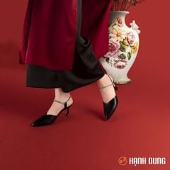 Sandal Cao Gót Hạnh Dung Gót Nhọn Xoàn Cổ Chân HD2534AG