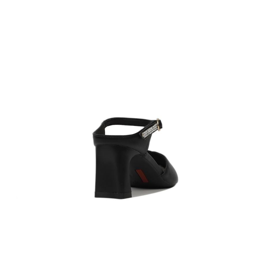 Dép Bít Mũi Hạnh Dung Dây Xoàn Cổ Chân HD27140BI
