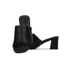 Dép Cao Gót Hạnh Dung Bản Lớn Nút HD27145BI
