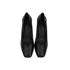 Giày Cao Gót Hạnh Dung Họa Tiết Nhỏ Sau Gót HD27157BI