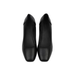 Giày Cao Gót Hạnh Dung Mũi Vuông HD27164BI