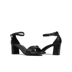Sandal Cao Gót Hạnh Dung Quai Ngang HD27170BI