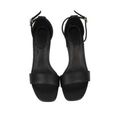 Sandal Cao Gót Hạnh Dung Quai Ngang HD27170BI