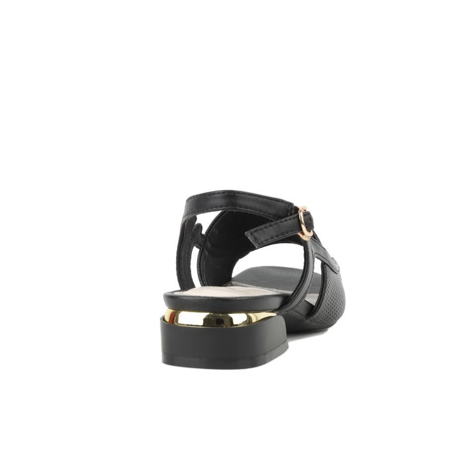 Sandal Cao Gót Hạnh Dung Bản Lớn Laser HD27174BI