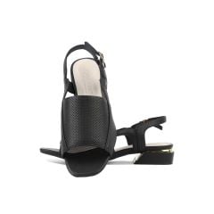 Sandal Cao Gót Hạnh Dung Bản Lớn Laser HD27174BI