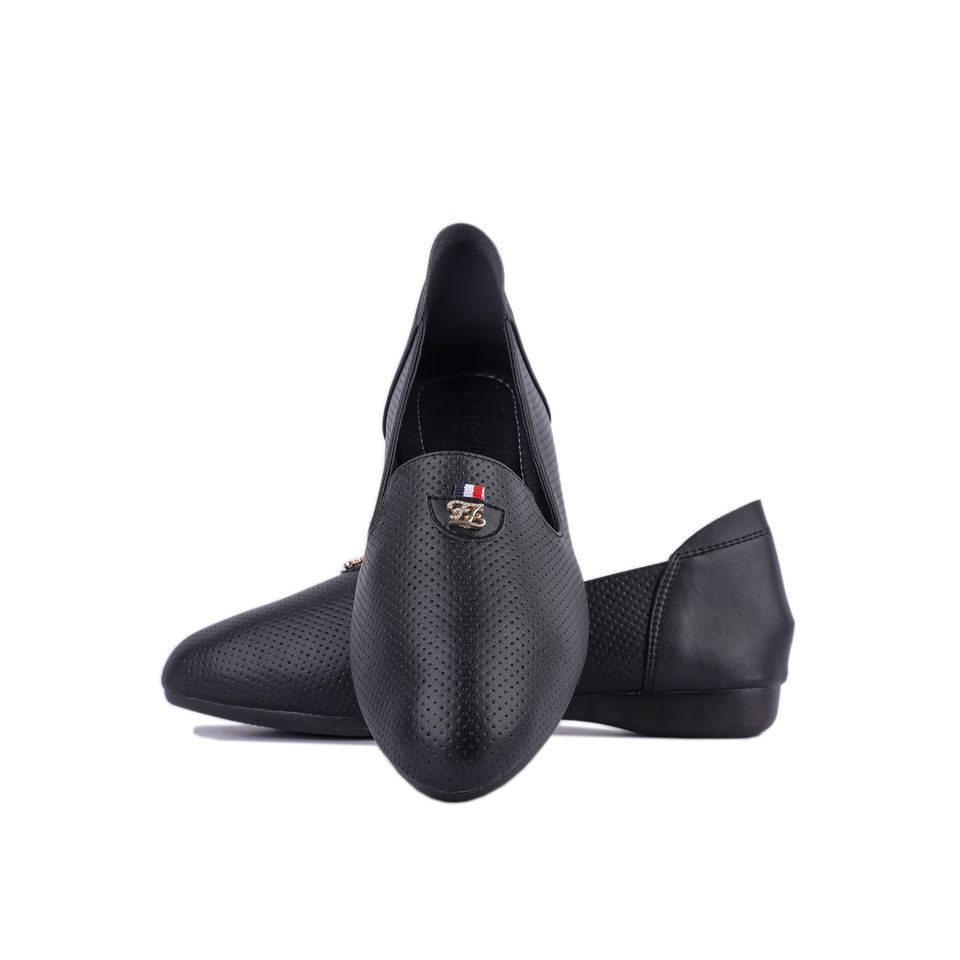 Giày Búp Bê Hạnh Dung Khóa Mini HD27189BI