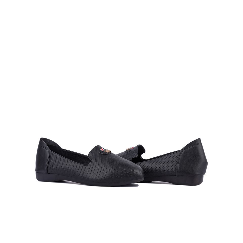 Giày Búp Bê Hạnh Dung Khóa Mini HD27189BI