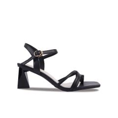 Sandal Cao Gót Hạnh Dung Dây Mảnh Xỏ Ngón HD27224BI