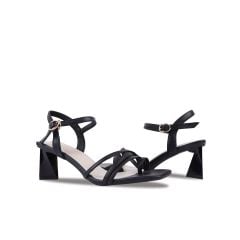 Sandal Cao Gót Hạnh Dung Dây Mảnh Xỏ Ngón HD27224BI
