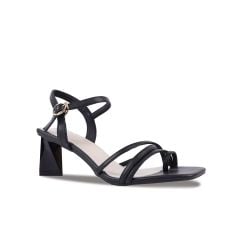 Sandal Cao Gót Hạnh Dung Dây Mảnh Xỏ Ngón HD27224BI