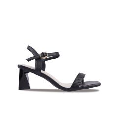 Sandal Cao Gót Hạnh Dung Bản Dây Xỏ Ngón HD27226BI