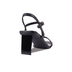 Sandal Cao Gót Hạnh Dung Bản Dây Xỏ Ngón HD27226BI