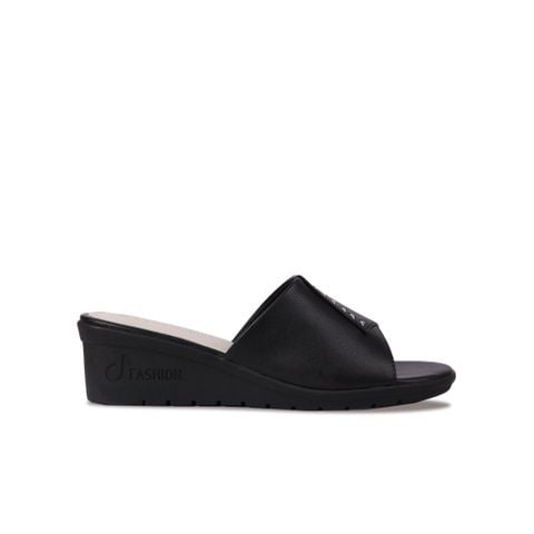 Dép Đế Xuồng Hạnh Dung Bản Ngang Chỉ Nổi HD27242BI