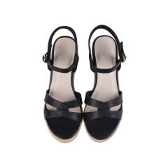 Sandal Xuồng Hạnh Dung Quai Đan Chéo Thanh Lịch HD27247BI