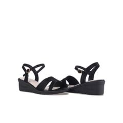 Sandal Xuồng Hạnh Dung Quai Bản Vân Cách Điệu HD27254BI