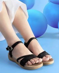 06003BI04 - Sandal Đế Xẹp HD27265BI