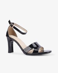 Sandal Cao Gót Hạnh Dung Bít Hậu Quai Bóng HD27267BI