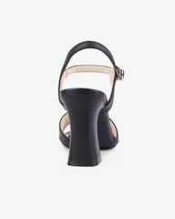 Sandal Cao Gót Hạnh Dung Quai Bản Cách Điệu HD27270BI