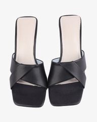 Dép Cao Gót Hạnh Dung Gót Nhọn Quai Thanh Lịch HD27271BI