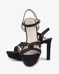 Sandal Cao Gót Hạnh Dung Mũi Đúp Thanh Lịch HD27278BI