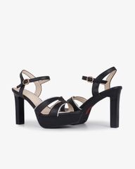 Sandal Cao Gót Hạnh Dung Mũi Đúp Thanh Lịch HD27278BI