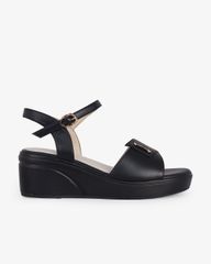 Sandal Đế Xuồng Hạnh Dung Bản Đắp Khóa HD27287BI