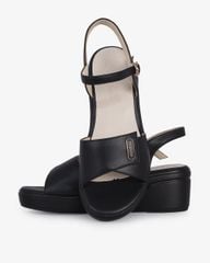 Sandal Đế Xuồng Hạnh Dung Bản Đắp Khóa HD27287BI