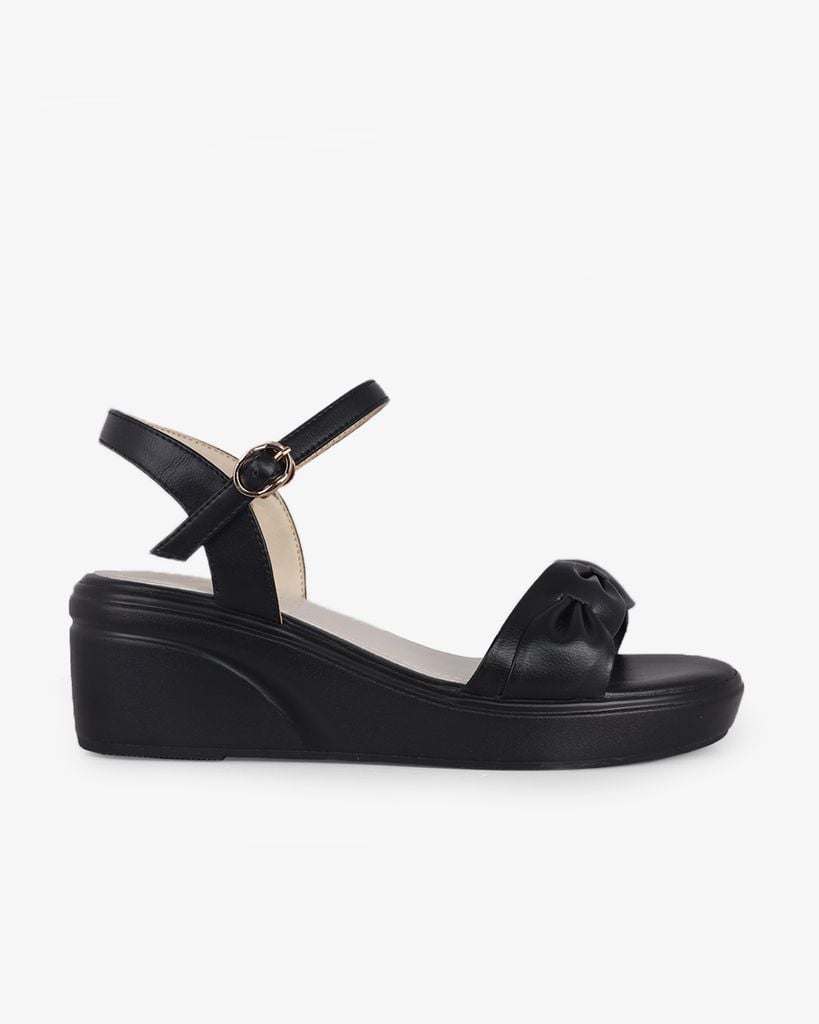 Sandal Đế Xuồng Hạnh Dung Bản Ngang Luồn HD27288BI