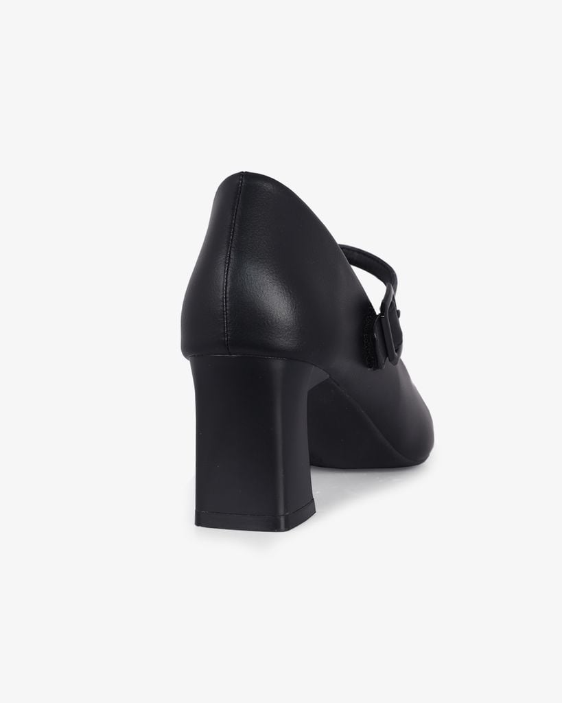 Giày Cao Gót Hạnh Dung Bít Mũi Hậu Dán HD27292BI