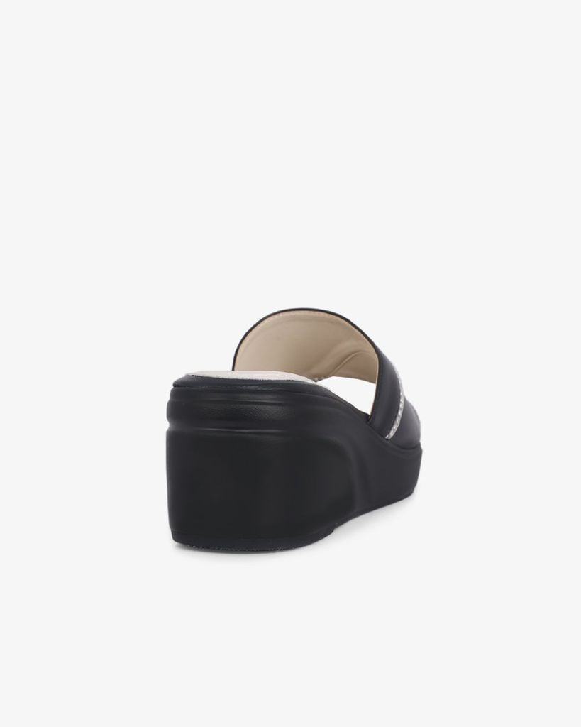 Dép Đế Xuồng Hạnh Dung Quai Bản Ngang Xoàn HD27295BI