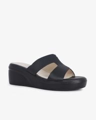 Dép Đế Xuồng Hạnh Dung Quai Chữ H Nối Chỉ HD27296BI