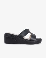 Dép Đế Xuồng Hạnh Dung Quai Chữ H Nối Chỉ HD27296BI