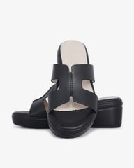 Dép Đế Xuồng Hạnh Dung Quai Chữ H Nối Chỉ HD27296BI