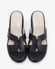 Dép Đế Xuồng Hạnh Dung Quai Chữ H Nối Chỉ HD27296BI