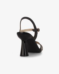 Sandal Cao Gót Hạnh Dung Quai Mảnh Đính Xoàn HD27303BI