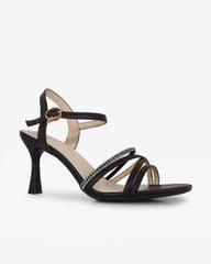 Sandal Cao Gót Hạnh Dung Nhiều Dây Chéo HD27304BI