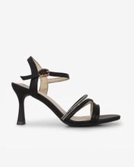 Sandal Cao Gót Hạnh Dung Nhiều Dây Chéo HD27304BI
