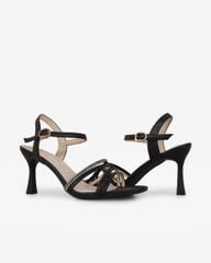 Sandal Cao Gót Hạnh Dung Nhiều Dây Chéo HD27304BI