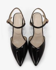 Sandal Cao Gót Hạnh Dung Bít Mũi Nhọn HD27312BI