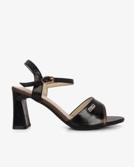 Sandal Cao Gót Hạnh Dung Bản Viền HD27318BI