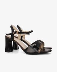 Sandal Cao Gót Hạnh Dung Bản Viền HD27318BI