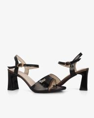 Sandal Cao Gót Hạnh Dung Bản Viền HD27318BI
