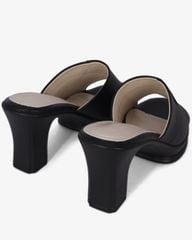 Dép Cao Gót Hạnh Dung Quai Chéo Ngang HD27325BI