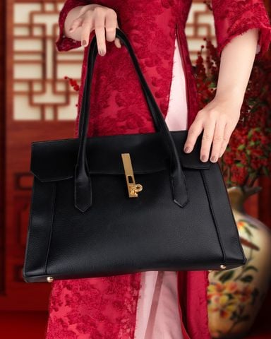 Túi Xách Tay Hạnh Dung Da Sần Cao Cấp HD2826BC