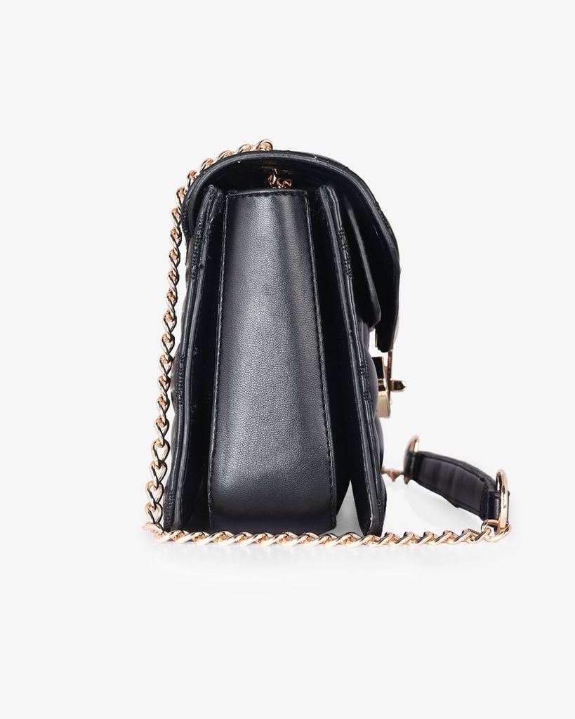 Túi Đeo Vai Hạnh Dung Dây Xích Phối Viền HD2830BC