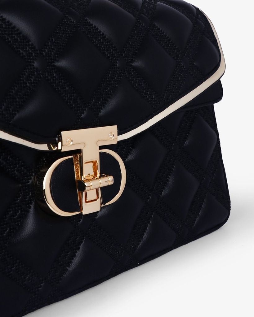 Túi Đeo Vai Hạnh Dung Dây Xích Phối Viền HD2830BC