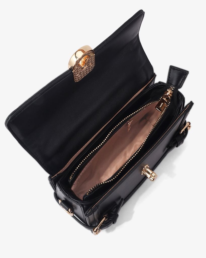 Túi Đeo Vai Hạnh Dung Khoá Dây Đai HD2843BC