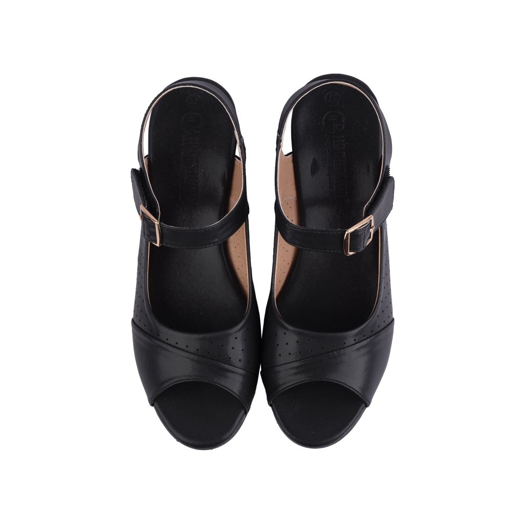Sandal Xuồng Hạnh Dung Laser Quai Dán HD29118AY